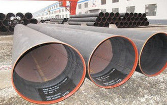 China El líquido hidráulico ERW redondo soldó con autógena el tubo, tubería de acero soldada con autógena X52 6,35 ~ 50m m de SCH fábrica