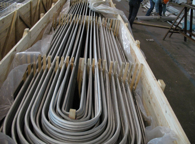 304 tubo en forma de "u" del acero inoxidable de 316 curvas en U para el estándar del intercambio de calor ASTM A213